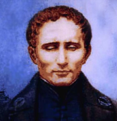 Begründer der Brailleschrift